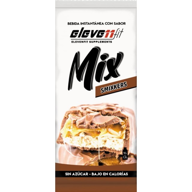 ElevenFit Mix Smixkers Ρόφημα σε Μορφή Σκόνης με Γεύση Σνίκερς 9gr 1 Τ …