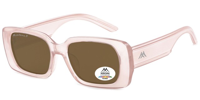 Montana Γυναικεία Γυαλιά Ηλίου Εκρού Ροζ Κοκκάλινος Σκελετός 1 Τεμάχιο …