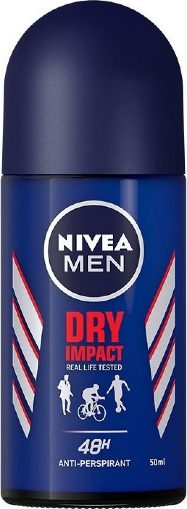 Nivea Men Dry Impact Plus Anti Perspirant Ανδρικό Αποσμητικό Roll-on 48ωρης Προστασίας 50ml