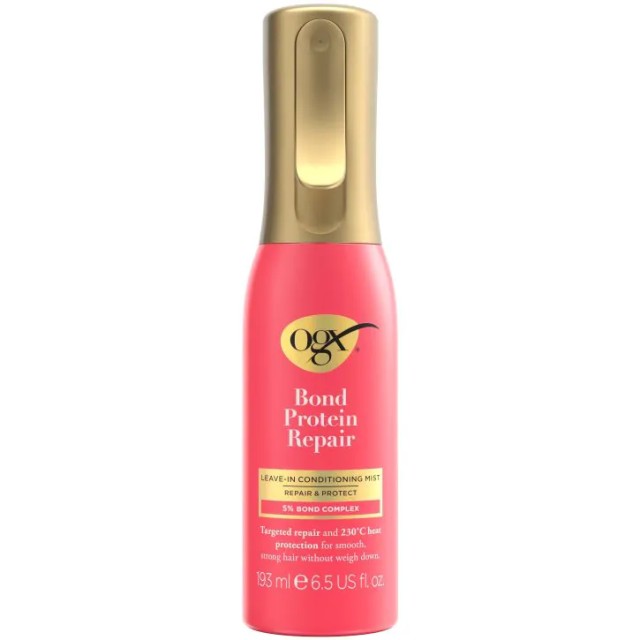 OGX Bond Protein Repair Leave-in Conditioning Mist Multi-Tasker Spray … OGX Bond Protein Repair Leave-in Conditioning Mist Multi-Tasker Spray …