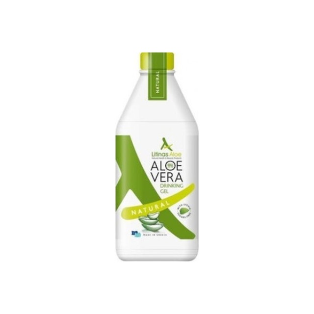 Litinas Aloe Vera Gel Natural Πόσιμη Αλόη με Φυσική Γεύση 1000ml