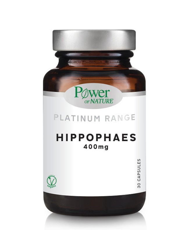 Power of Nature Hippophaes 400mg Συμπλήρωμα Διατροφής με Αντιοξειδωτικ …
