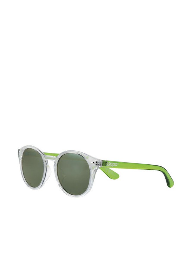 Zippo Eyewear Sunglasses Γυαλιά Ηλιού με Πράσινους Βραχίονες & Χρώμα Φακών Διάφανο Πράσινο [ΟΒ137-05]