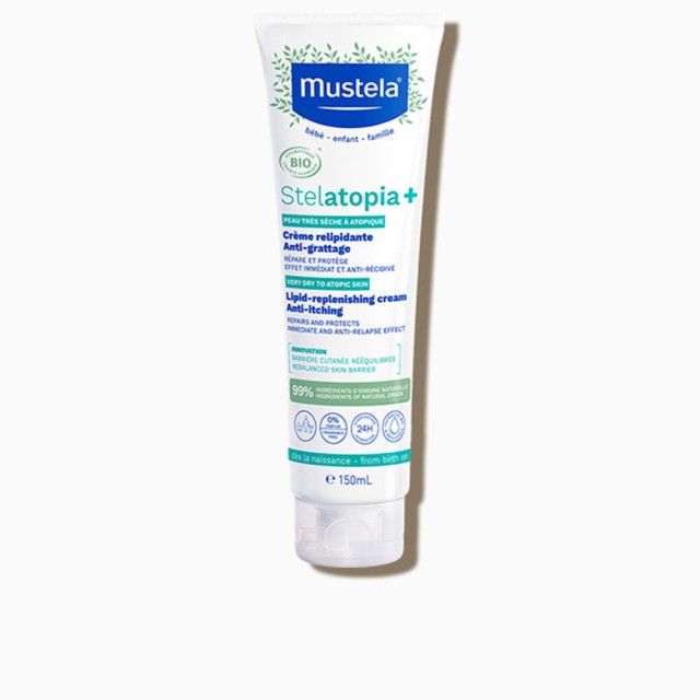 Mustela Stelatopia+ Lipid Replenishing Cream Μαλακτική Κρέμα Σώματος γ &hellip;