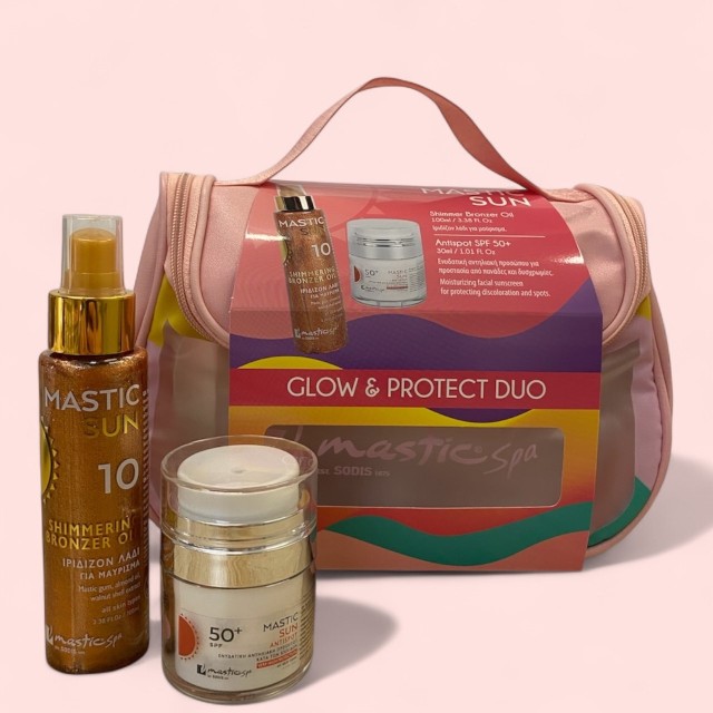 Mastic Spa PROMO Sun Glow & Protect Duo Shimmer Bronzer Oil Ιριδίζον Λ …