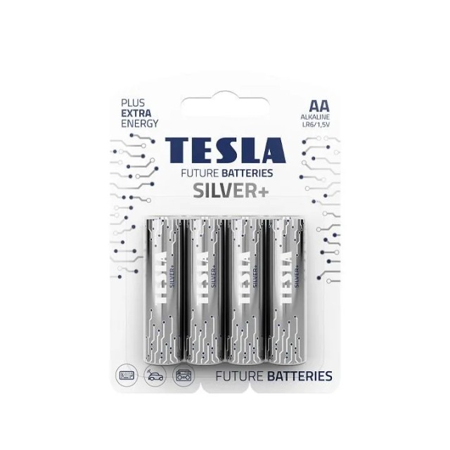 Tesla Batteries AA Μπαταρίες, Lr6 4 Τεμαχια