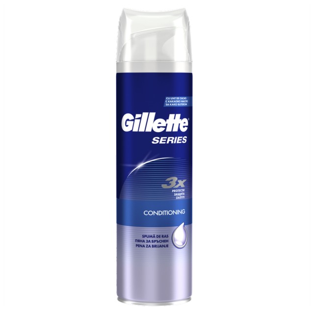 Gillette Series Conditioning Αφρός Ξυρίσματος 250 ml