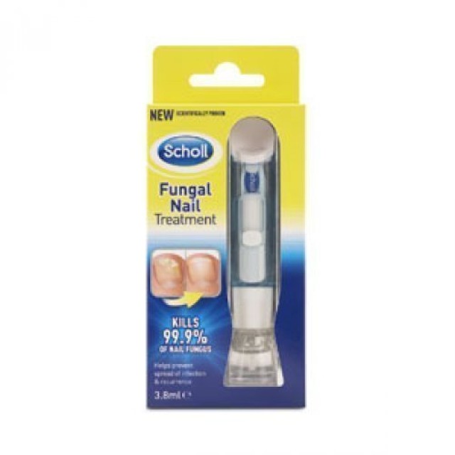 Scholl Σύστημα Αντιμετώπισης των Μυκήτων των Νυχιών 3,8ml - Λίμες μίας …