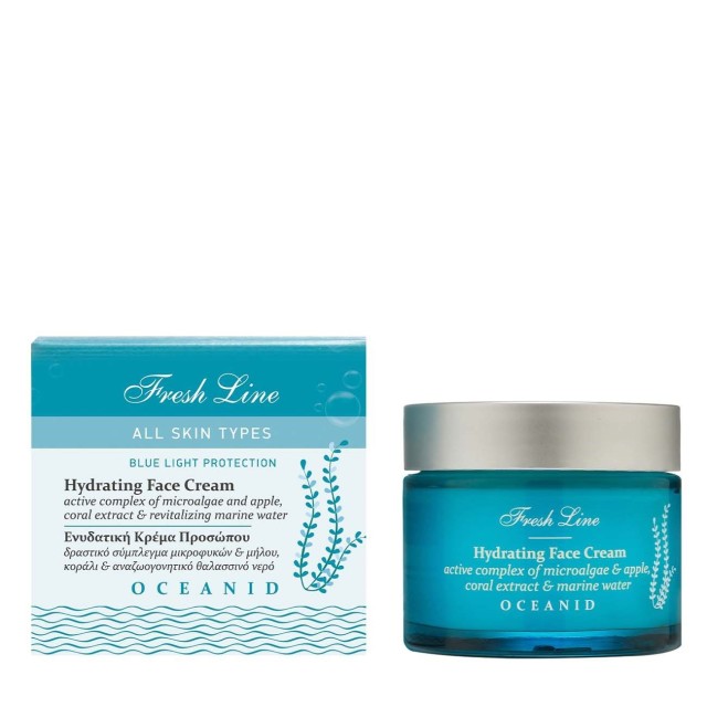 Fresh Line Oceanid Hydrating Face Cream Ενυδατική Κρέμα Προσώπου 50ml Fresh Line Oceanid Hydrating Face Cream Ενυδατική Κρέμα Προσώπου 50ml