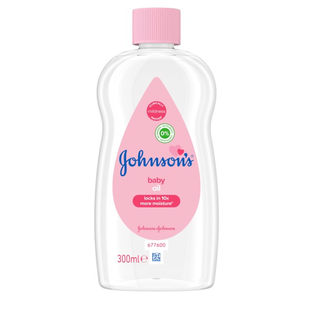 Johnsons® Baby Oil Regular Ενυδατικό Λάδι 300ml Johnsons® Baby Oil Regular Ενυδατικό Λάδι 300ml