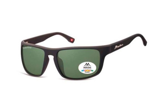 Montana Ανδρικά Γυαλιά Ηλίου Μαύρα Κοκκάλινος Σκελετός 1 Τεμάχιο [SP31 …