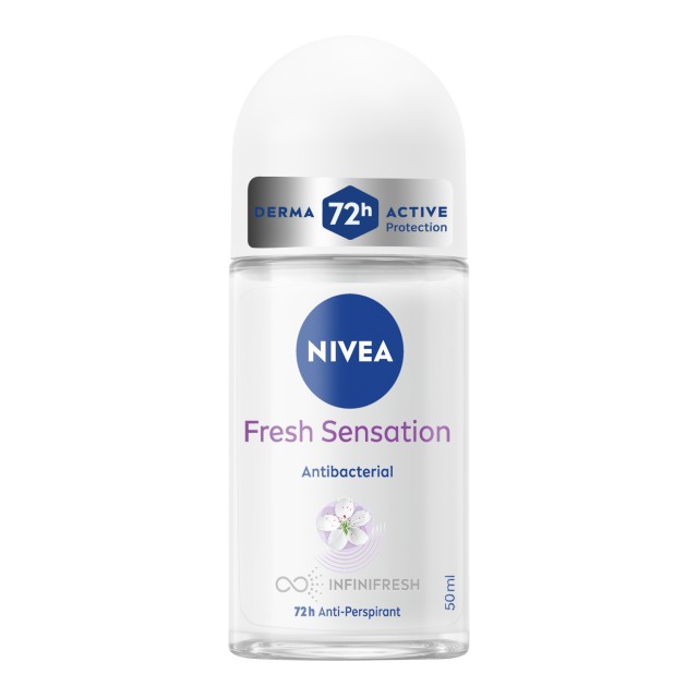 Nivea Deo Fresh Sensation Γυναικείο Αποσμητικό Roll on με 72 ώρες Προσ &hellip;