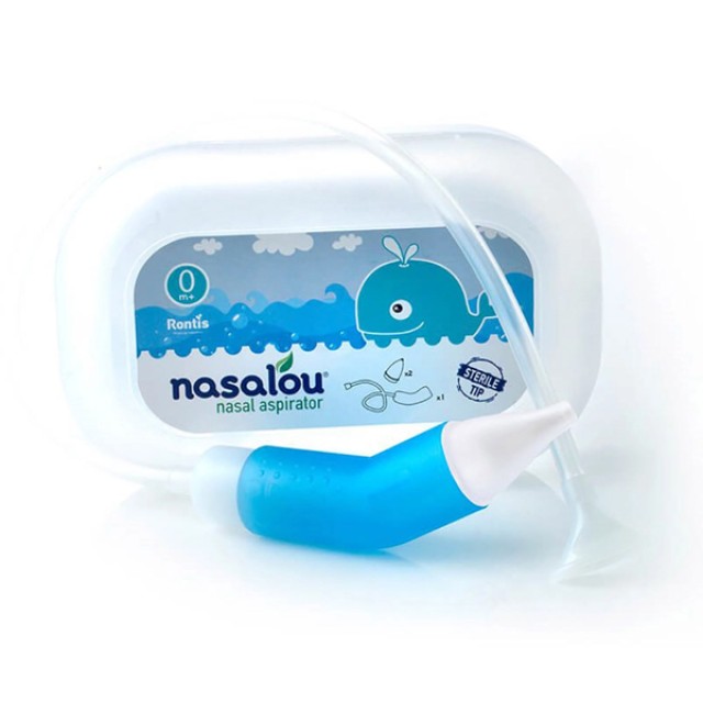 Nasalou Nasal Aspirator Starter Kit Ρινικός Αποφρακτήρας για Βρέφη 1 Τ … Nasalou Nasal Aspirator Starter Kit Ρινικός Αποφρακτήρας για Βρέφη 1 Τ …