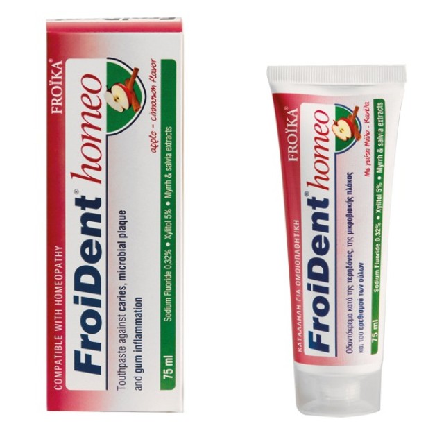 Froika Froident Homeo Toothpaste Apple Cinnamon Οδοντόκρεμα με Φυσική … Froika Froident Homeo Toothpaste Apple Cinnamon Οδοντόκρεμα με Φυσική …