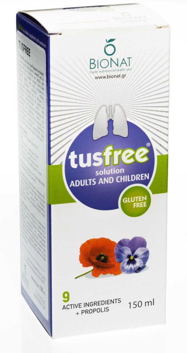 Bionat Tusfree Dry Syrup - Productive Cough 150ml