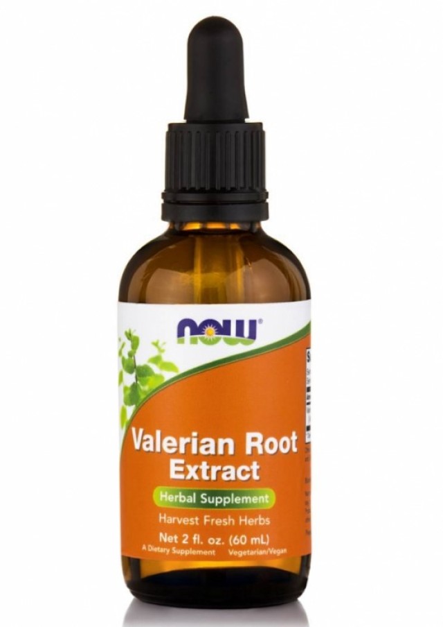 Now Foods Valerian Root Extract Συμπλήρωμα Βαλεριάνας 60ml