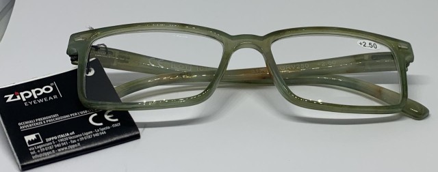 Zippo Γυαλιά Πρεσβυωπίας Κοκάλινα Χρώμα:Λαδί [31Z-B21-GRV250] +2.50