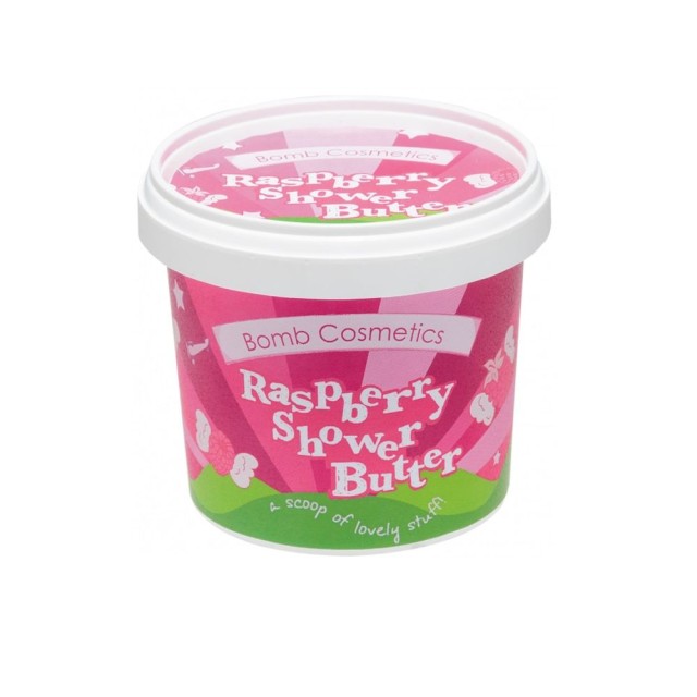 Bomb Cosmetics Raspberry Blower Cleansing Shower Butter 320g