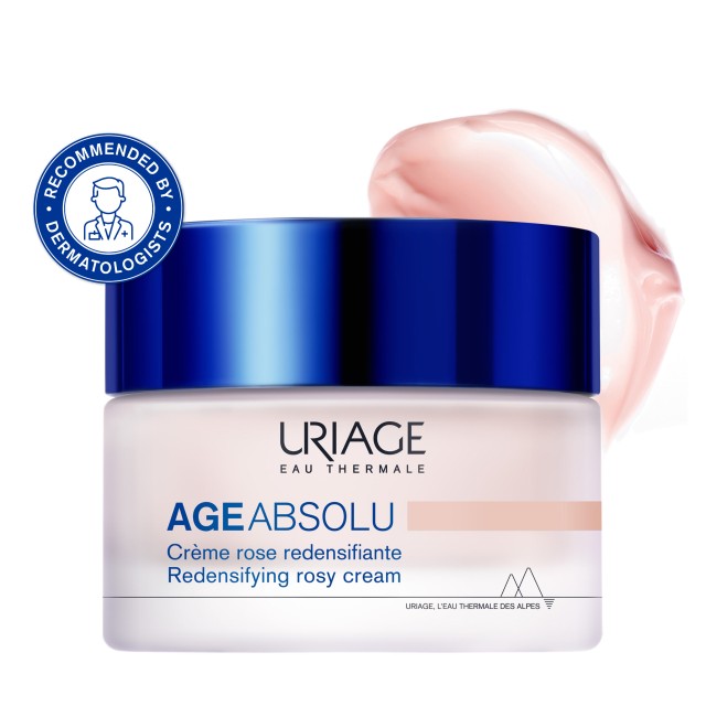 Uriage Age Absolu Redensifying Rosy Cream Σφαιρική Αντιγηραντική Κρέμα …