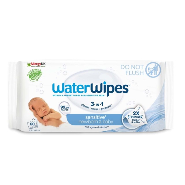 WaterWipes Bio Sensitive + Newborn & Baby Μωρομάντηλα με 99,9% Νερό … WaterWipes Bio Sensitive + Newborn & Baby Μωρομάντηλα με 99,9% Νερό …