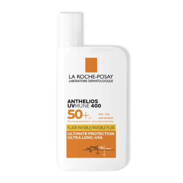 La Roche Posay Anthelios Uvmune 400 SPF50+ Invisible Fluid Αντηλιακό Π &hellip;