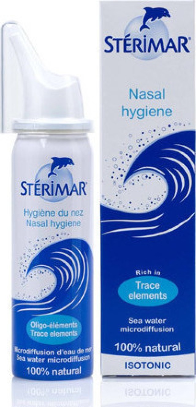 Sterimar Nasal Hygiene Ισοτονικό Spray Θαλασσινού Νερού, 100ml Sterimar Nasal Hygiene Ισοτονικό Spray Θαλασσινού Νερού, 100ml