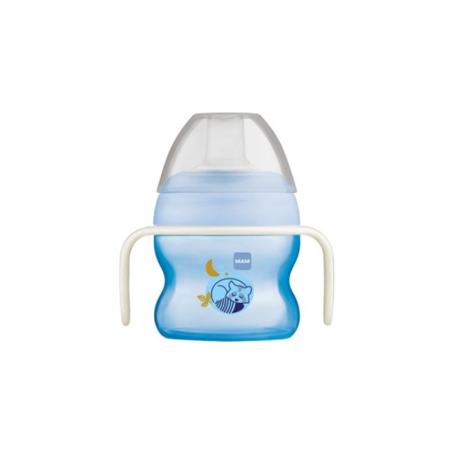 Mam Starter Cup Night Boy – Γαλάζιο Ποτηράκι για 4m+ 150ml Mam Starter Cup Night Boy – Γαλάζιο Ποτηράκι για 4m+ 150ml
