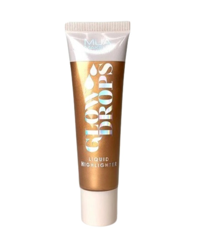 MUA Glow Drops Liquid Highlighter Bronzed Beauty Λάμψη 30ml