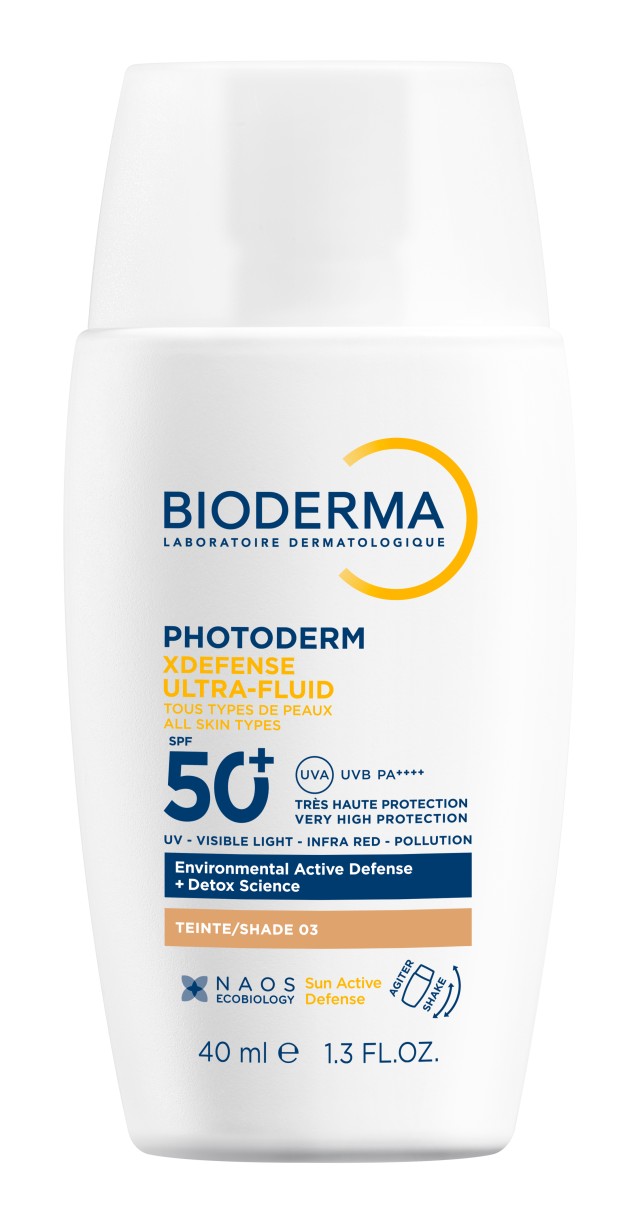 Bioderma Photoderm XDefense Ultra-Fluid SPF50+ Shade 03 Αντηλιακό … Bioderma Photoderm XDefense Ultra-Fluid SPF50+ Shade 03 Αντηλιακό …