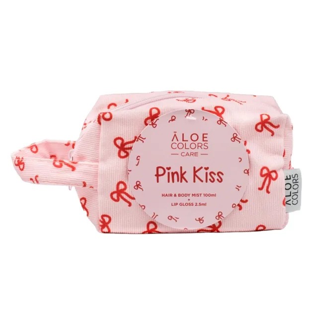Aloe Colors PROMO Pink Kiss Bag Σπρέι Μαλλιών και Σώματος 100ml & Lip … Aloe Colors PROMO Pink Kiss Bag Σπρέι Μαλλιών και Σώματος 100ml & Lip …