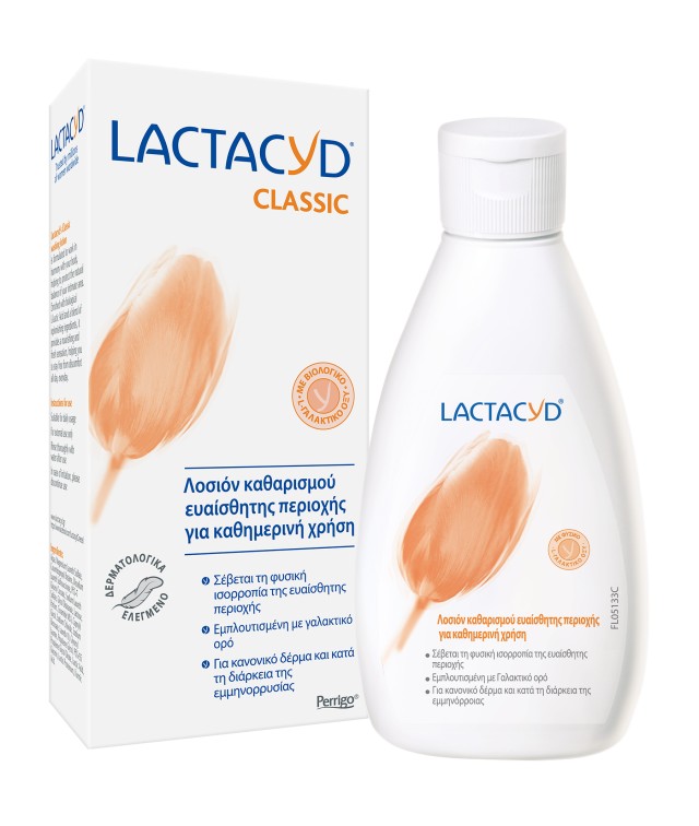 Lactacyd Classic Intimate Lotion Λοσιόν Καθαρισμού για την Ευαίσθητη Περιοχή με Δώρο Tote Bag, 300ml