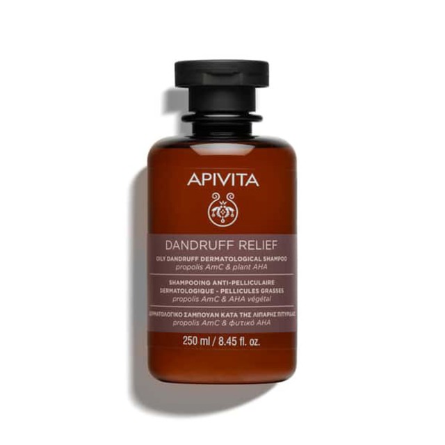Apivita Oily Dandruff Relief Shampoo Δερματολογικό Σαμπουάν Κατά της &hellip;