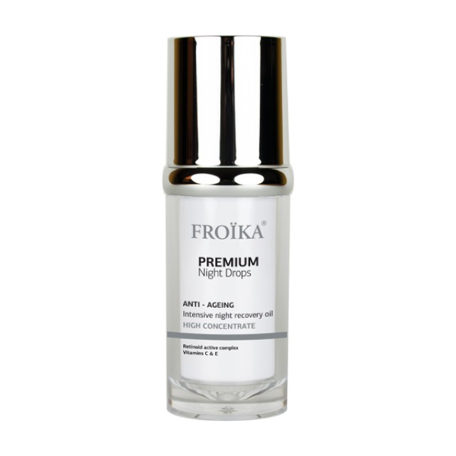 Froika Premium Night Anti-Ageing Drops Εντατικό Έλαιο Nυχτερινής Φροντ …
