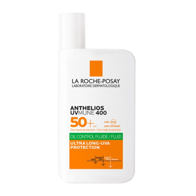La Roche Posay Anthelios UVmune 400 Oil Control Fluid SPF50+ Αντηλιακό …