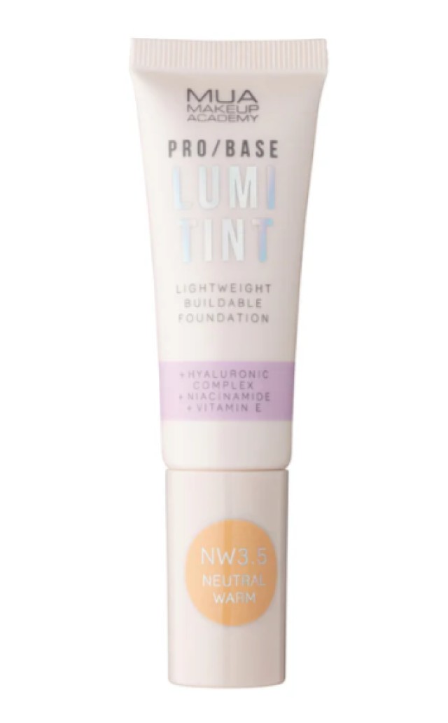 MUA Pro Base Lumi Tint NW3.5 Foundation Νέας Γενιάς με Skincare Δράση … MUA Pro Base Lumi Tint NW3.5 Foundation Νέας Γενιάς με Skincare Δράση …