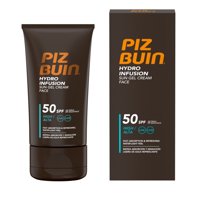 Piz Buin® Hydro Infusion Face Cream Αντηλιακή κρέμα Προσώπου SPF50, 50 …