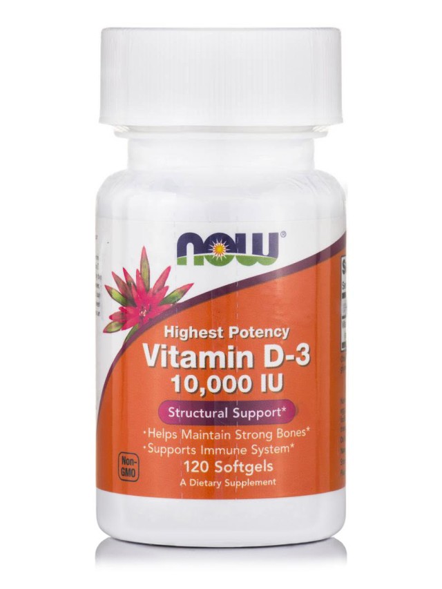 Now Foods Vitamin D3 10.000 IU Συμπλήρωμα Διατροφής D3 120 Μαλακές Κάψ … Now Foods Vitamin D3 10.000 IU Συμπλήρωμα Διατροφής D3 120 Μαλακές Κάψ …