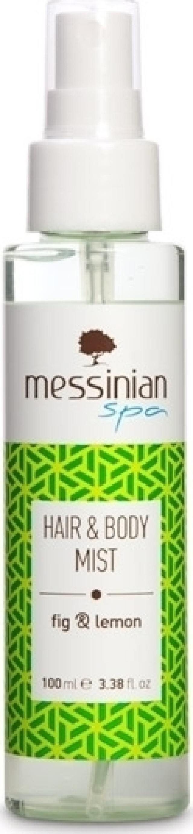 Messinian Spa Hair & Body Mist Αρωματικό Σπρέι για Μαλλιά & Σώμα με Σύκο & Λεμόνι 100ml