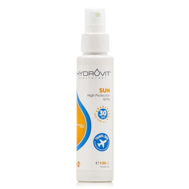 Hydrovit Sun SPF30 Sunscreen Body Lotion in Spray 100ml [Travel Size …