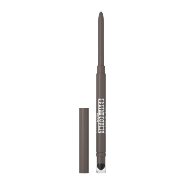 Maybelline Tattoo Liner Ματιών Smokey Gel Pencil 20 Grey 1 Τεμάχιο