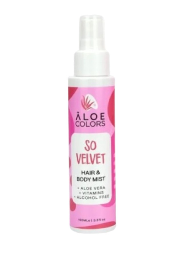 Aloe Colors So Velvet Hair & Body Mist Ενυδάτωσης για Μαλλιά - Σώμα 10 … Aloe Colors So Velvet Hair & Body Mist Ενυδάτωσης για Μαλλιά - Σώμα 10 …