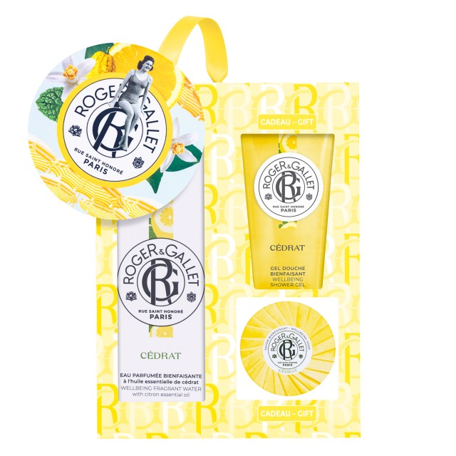 Roger & Gallet PROMO Cedrat Eau De Parfume 100ml - ΔΩΡΟ Shower Gel Αφρ …