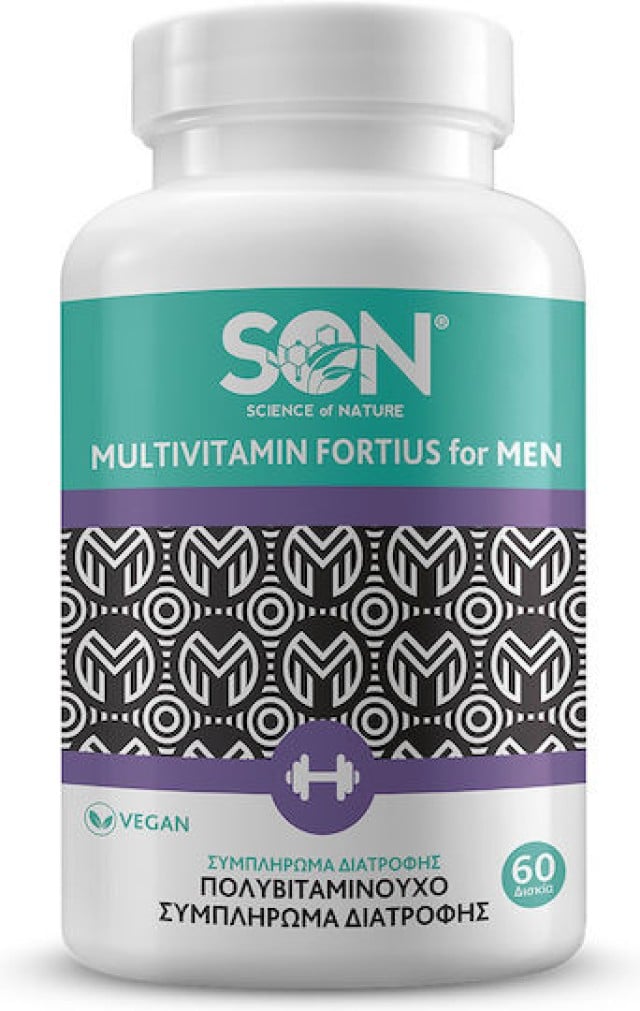 SON Science of Nature Multivitamin Fortius Men Πολυβιταμινούχο Συμπλήρ &hellip;