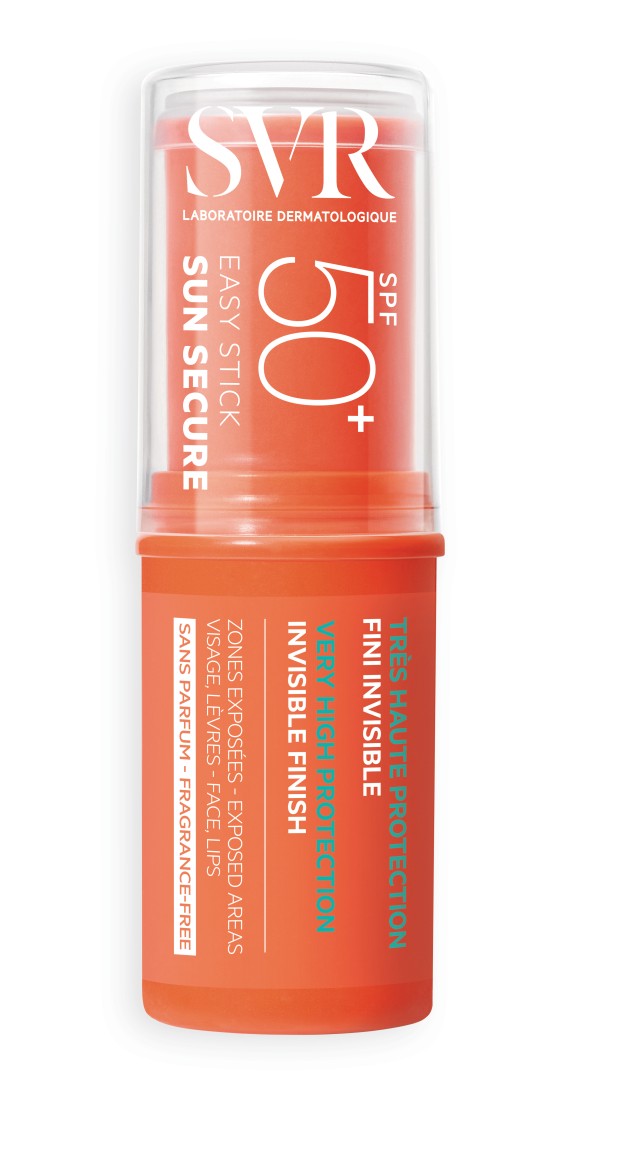 SVR Sun Secure Easy Stick SPF50+ Αντηλιακό Στικ Χωρίς Άρωμα με Αόρατο … SVR Sun Secure Easy Stick SPF50+ Αντηλιακό Στικ Χωρίς Άρωμα με Αόρατο …