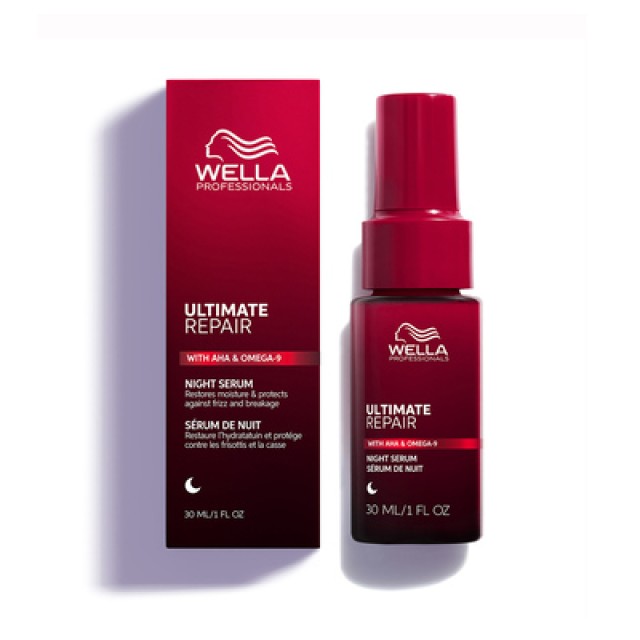 Wella Ultimate Repair Night Serum Θεραπεία Επανόρθωσης που δεν Ξεβγάζε …