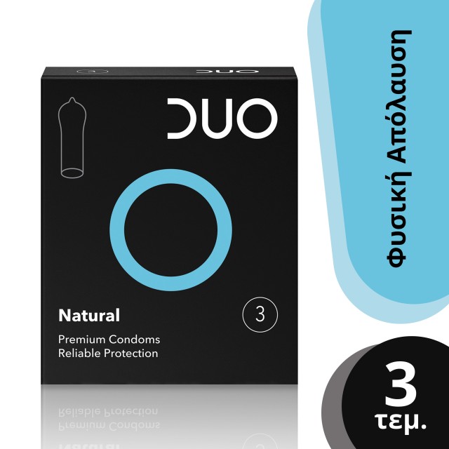 Duo Natural Προφυλακτικά 3 Τεμάχια