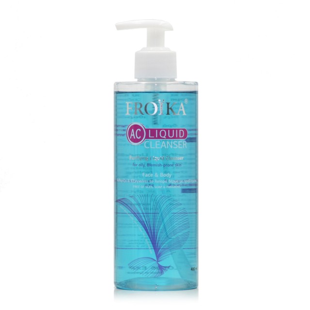 Froika AC Cleanser Υγρό Καθαρισμoύ Προσώπου 400ml με Αντλία