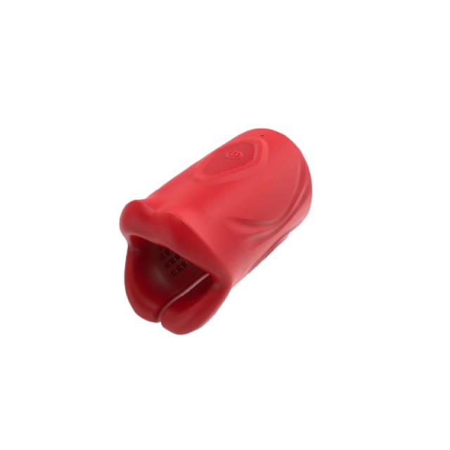 Velora The Tight Grip Vibrating Masturbator Αυνανιστήρι Κόκκινο Σιλικό &hellip;