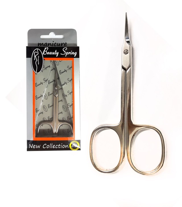 Beauty Spring Ψαλίδι για τα Πετσάκια από Νίκελ με Extra Λεπτή Μύτη 1τμ …