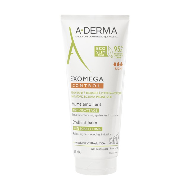A-Derma Exomega Control Μαλακτικό Βάλσαμο Κατά του Αισθήματος Κνησμού …
